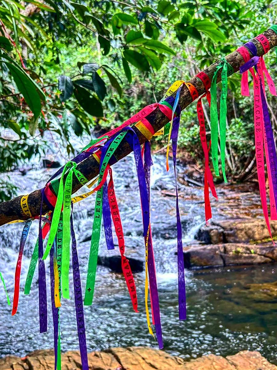 Fitas coloridas bahianas